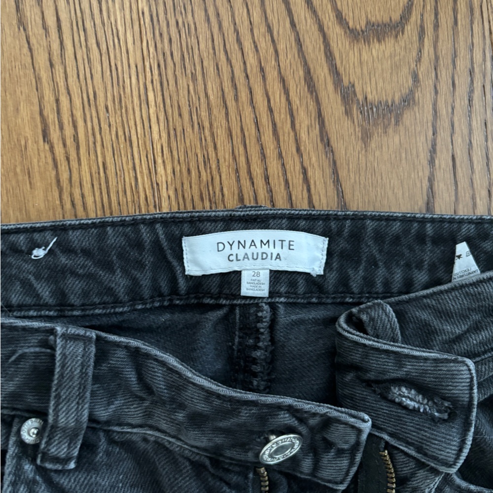 Black Dynamite Claudia Mom Jeans - size 28